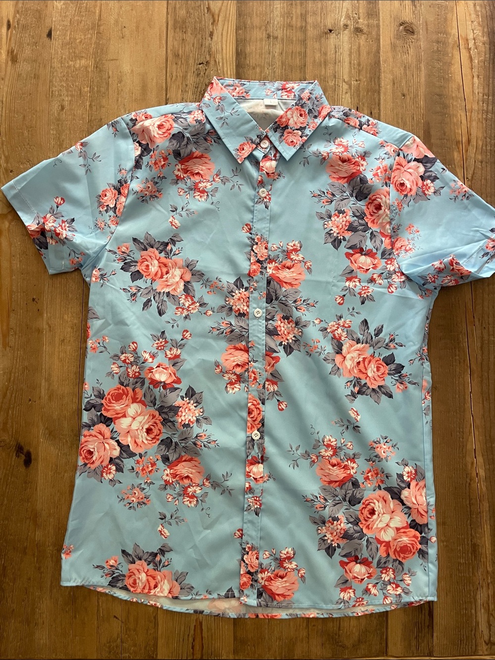 NEW SHEIN Bundle 7 Short Sleeve Button Shirts